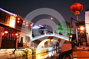 Shantang street at suzhou photo