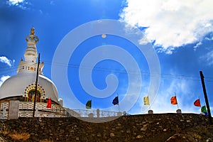 Shanti stupa