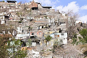 Shanty houses photo