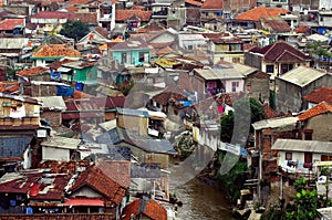Shanty housing, Indonesia photo
