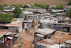 Shanty town photo