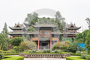 Xiezhou Guandi Temple. a famous historic site in Yuncheng, Shanxi, China. photo