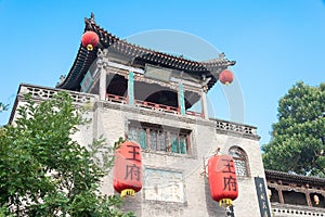 Wang Family Courtyard. a famous historic site in Lingshi, Jinzhong, Shanxi, China.