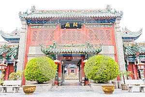 Shanxi, Shaanxi and Gansu Province Hall. a famous historic site in Kaifeng, Henan, China.