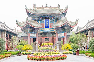 Shanxi, Shaanxi and Gansu Province Hall. a famous historic site in Kaifeng, Henan, China.