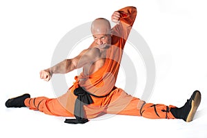 Shaolin warrior monk