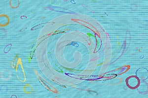 Shape abstract, pattern texture or background. Gradient, multiple, illustration & wall.