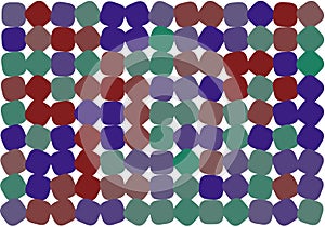 Shape of mixed, abstract background pattern. Surface, web, drawing & vector.