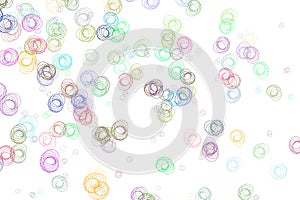Shape of motion, particle or random, abstract background pattern. Details, concept, vector & graphic.