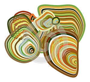 Shape of path lines, abstract geometric background pattern. Canvas, repeat, digital & surface.