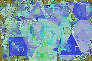 Shape pattern, wallpaper or texture background. Cover, creative, rectangle & art.