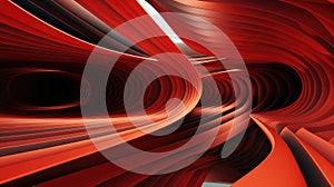 shape perspective geometric waves