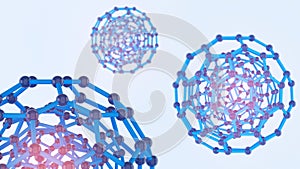 The shape structure of nanotechnology,Nanotechnology of the future,abstract background nanotechnology