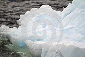 Shapes And Textures Of Icebergs