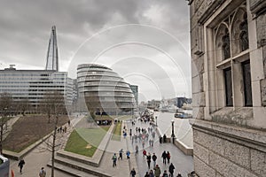 The Shard and City Hall London