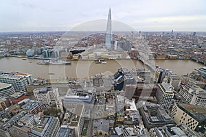 The Shard, HMS Belfast and London Bridge, London photo