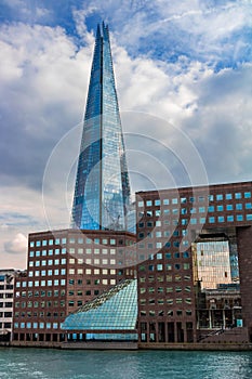 The Shard - popular skyscraper in London, UK