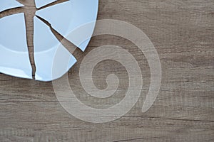 Shards,Broken Plate, background