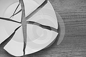 Shards,Broken Plate, background