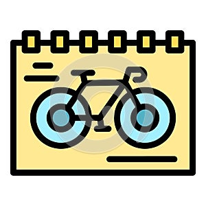 Share bike title icon vector flat