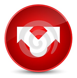 Share icon elegant red round button