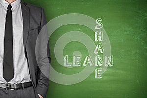 Share & Learn on blackboard