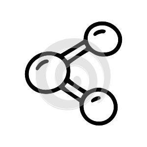 share line vector doodle simple icon design