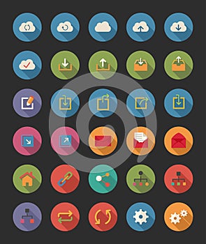 Share and Network Icons