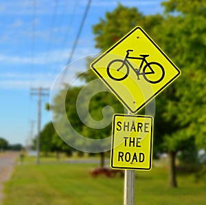 Share the Road Sign