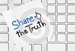 Share the truth photo