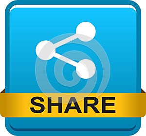 Share web button icon