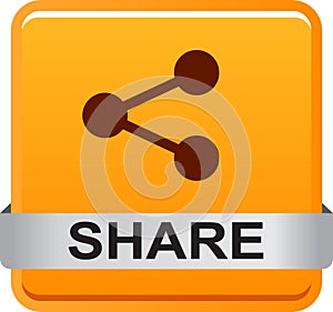 Share web button icon