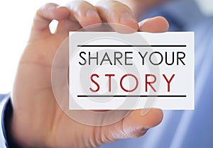 Share your story