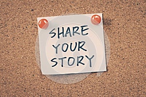 Share your story
