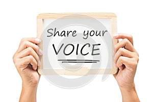 Share Your Voice