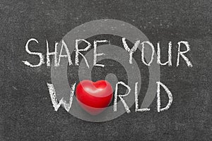 Share your world
