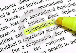 Shareholders