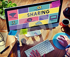 Sharing Transfer Data Streaming Connection Concept