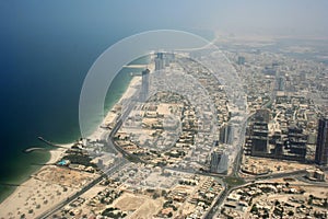 Sharjah areal view