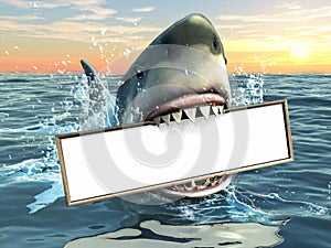 Shark advertising