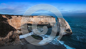 Shark Fin Beach Davenport Californai