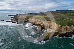 Shark Fin Cove Beach