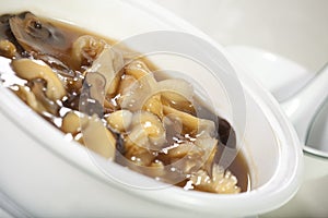 Shark fin soup