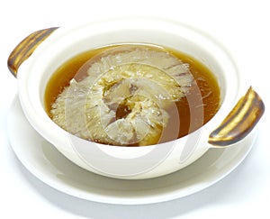 Shark fin soup