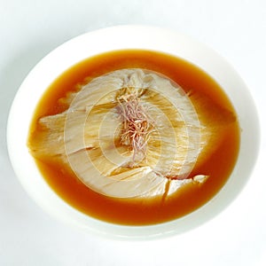 Shark fin soup