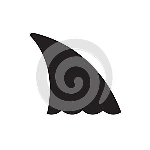 Shark Fin vector icon