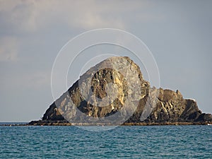 Shark Island, popular diving spot in the United Arab Emirates