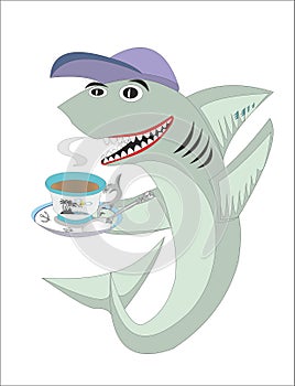Shark predlogoyi tea or coffee