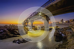 Shark Rock Pier is the only pier in the Friendly City of Port Elizabeth, and provides spectacular views of Algoa Bay