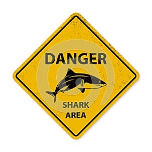 Shark sighting sign photo